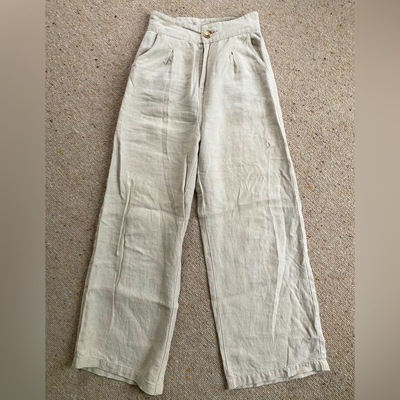 Atilla Co. Como Linen Pants - Picture 2 of 6
